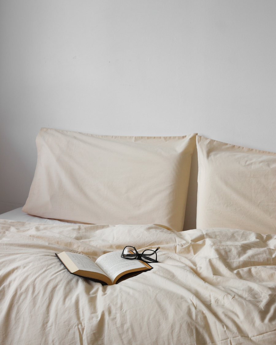 Relaxed Percale Duvet Cover